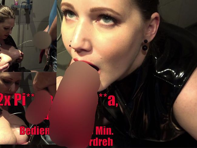 Viktoria Goo Porno Video: 2x pi**e & 1x sper*a