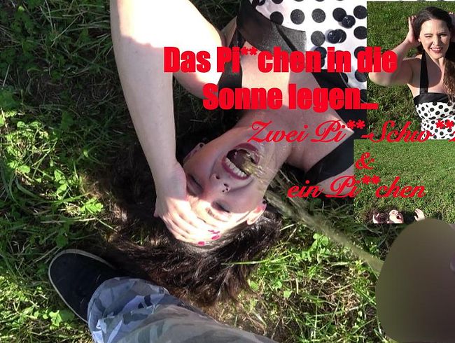 Viktoria Goo Porno Video: Das pi**chen in die Sonne legen - pi**e-Tour Teil V