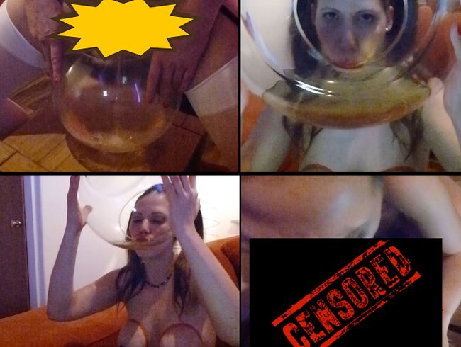 Viktoria Goo Porno Video: pi**-skla*in + Saustück II (zensiert )