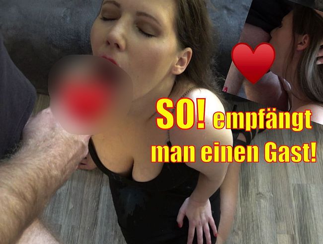Viktoria Goo Porno Video: SO! empfängt man einen Gast!