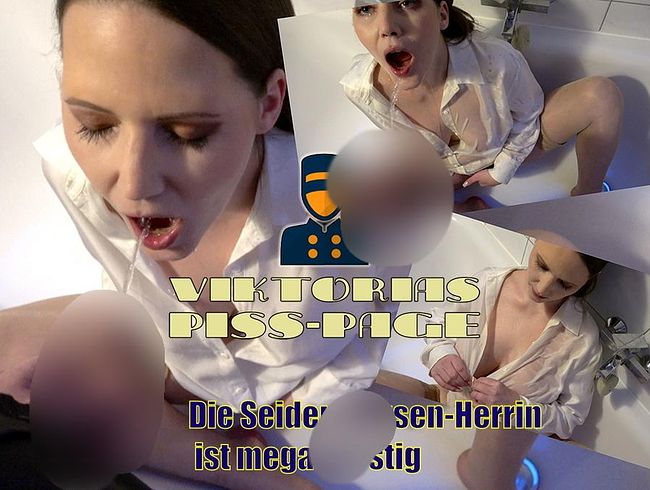 Viktoria Goo Porno Video: VIKTORIAS pi**-PAGE: Die SEIDEN-pi**-BLUSEN-HERRIN ist MEGA DURSTIG!